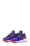 Nike Air Huarache Sneaker In Concord/team Orange/copa/black/white