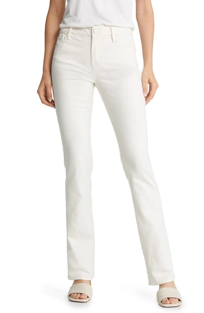 Frame Le Crop Mini Bootcut Trousers In Blanc