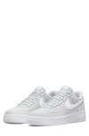 Nike Air Force 1 '07 Sneaker In Platinum/ White/ White