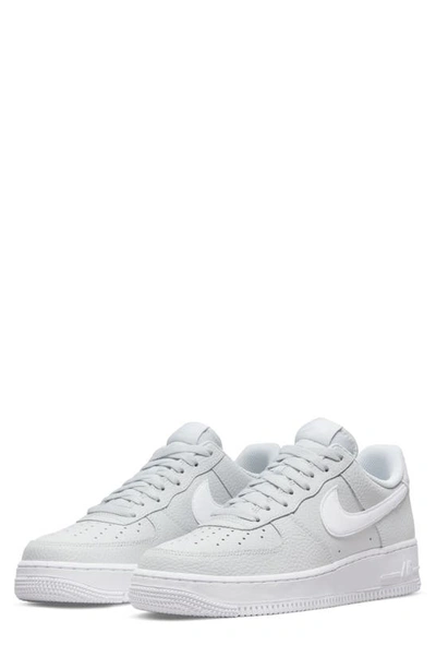 Nike Air Force 1 '07 Sneaker In Platinum/ White/ White