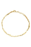 Awe Inspired Say Yes To New Adventures Bracelet In Gold Vermeil