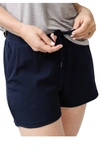 Cozy Earth Pajama Shorts In Navy