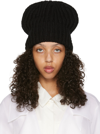 THE ROW BLACK CASHMERE AYFER BEANIE