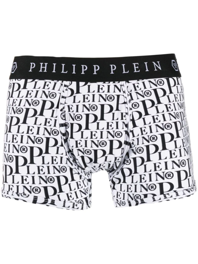 Philipp Plein Logo-print Boxers In White