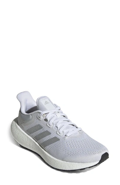 Adidas Originals Pureboost 22 Rubber-trimmed Mesh Sneakers In Black