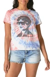 LUCKY BRAND RIZZO TIE DYE GRAPHIC TEE