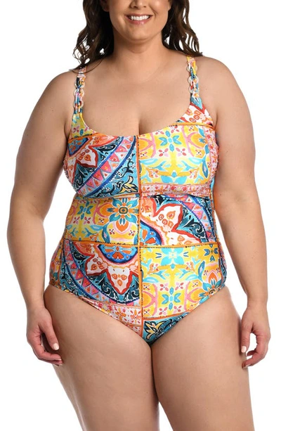 La Blanca Soleil One-piece Swimsuit In Multi