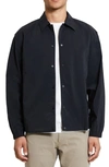 Theory City Coach Stretch-nylon Jacket In Black - 001