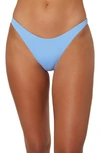 O'neill Saltwater Solids Flamenco Bikini Bottoms In Caribbean Blue