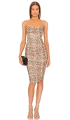 Michael Costello X Revolve India Midi Dress In Brown