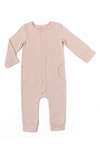 Pehr Babies' Essential Organic Cotton Romper In Pink