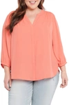 Nydj Blouse In Fruit Punch