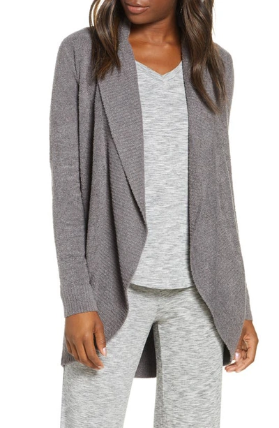 Barefoot Dreams Cozychic Lite® Circle Cardigan In Ash