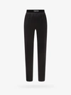Tom Ford Stretch Lustrous Velour Signature Leggings In Black