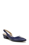 Naturalizer Banks Womens Slingback D'orsay Heels In Haven Blue