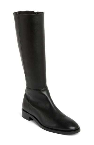 Stuart Weitzman Women's Keelan Leather Tall Boots In Black