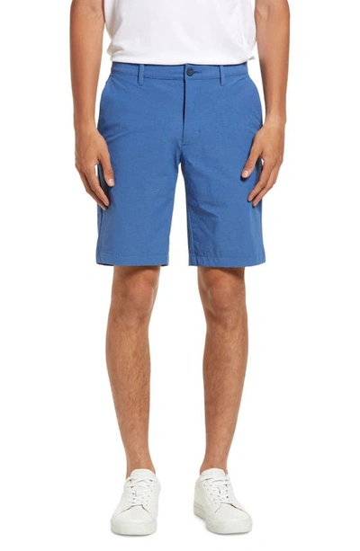 Tommy Bahama Chip Shot Islandzone Nylon Stretch Ripstop Straight Fit 8 Shorts In Dockside Blue