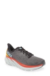 Hoka Clifton 8 Running Shoe In Anthracite / Castlerock