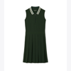 Tory Sport Tory Burch Performance Pleated Golf Dress In Conifer