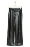 Alexia Admor Faux Leather Pants In Black