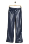 Alexia Admor Fitted Wide Leg Pant In Blue