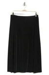 Alexia Admor Side Slit Midi Skirt In Black