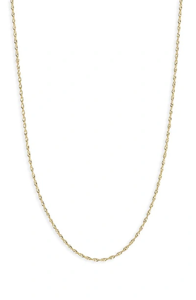 Bony Levy 14k Gold Essential Singapore Chain Necklace In 14k Yellow Gold