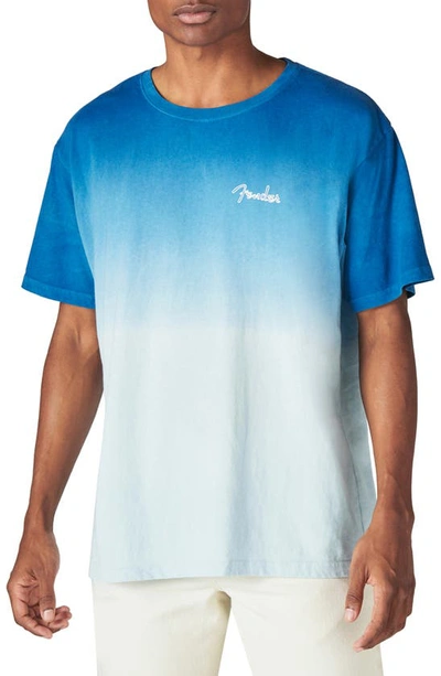 Lucky Brand Men's Fender Surf Graphic T-shirt In Blue