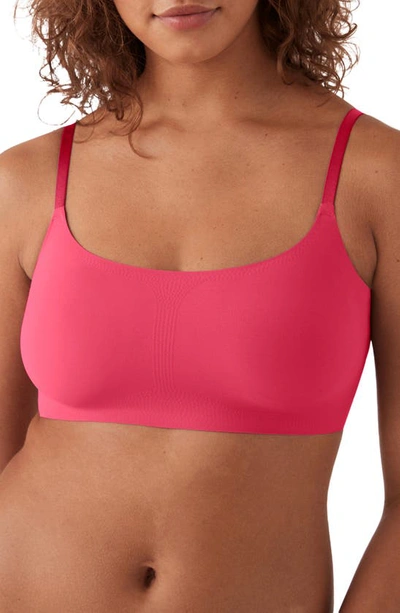 True & Co. True Body Scoop Neck Bralette In Raspberry