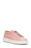Santoni Leather Sneaker In Pink-p30