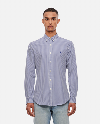 Ralph Lauren Button-down Shirt Classic Fit In Blue