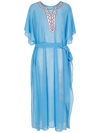 Olympiah Beach Dress In Blue