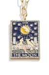 Baublebar Tarot Card Pendant Necklace In White
