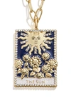 Baublebar Tarot Card Pendant Necklace In The Sun