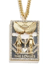 Baublebar Tarot Card Pendant Necklace, 17 In The Lovers