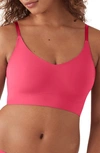 True & Co. . True Body Lift Triangle Bra In Raspberry