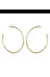 Vince Camuto Large Hoop Earrings In Gold