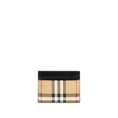 Burberry Vintage Check Card Holder