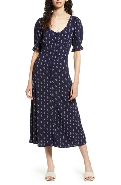 ワンピース &OTHER STORIES Buttoned A-Line MidiDress &OTHER STORIES Buttoned A-Line MidiDress（& Other Stories +