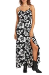 Volcom Coco Ho Maxi Dress - Black White