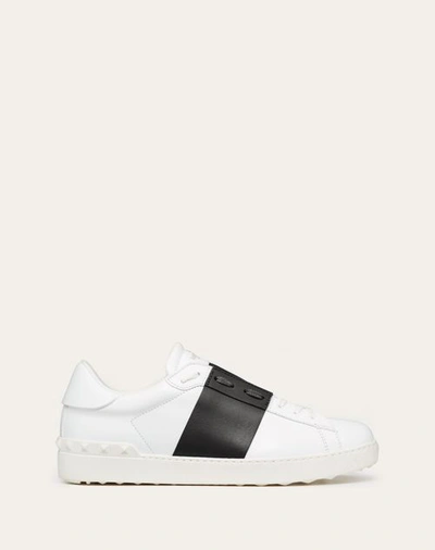 VALENTINO GARAVANI VALENTINO GARAVANI CALFSKIN OPEN SNEAKER