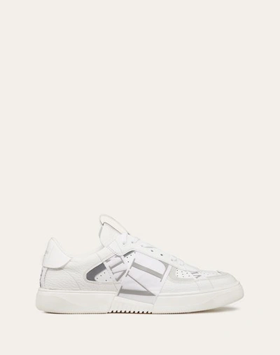 VALENTINO GARAVANI VALENTINO GARAVANI LOW-TOP CALFSKIN VL7N SNEAKER WITH BANDS