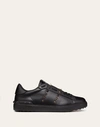 Valentino Rockstud Untitled Studded Leather Sneakers In Black