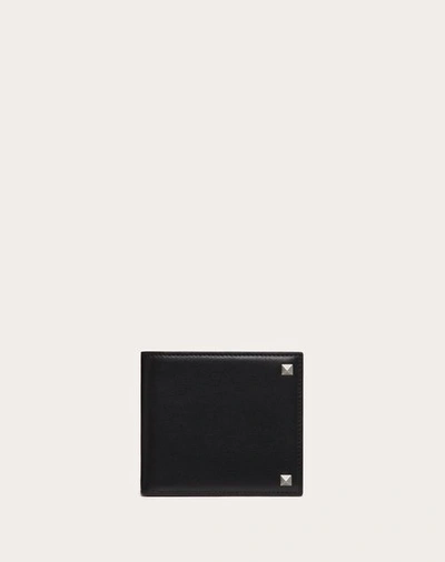 Valentino Garavani Rockstud Wallet In Black