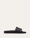 Valentino Rockstud Rubber Slide In Black