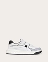 Valentino Garavani Multicolor Nappa Leather One Stud Sneakers In White/ Black