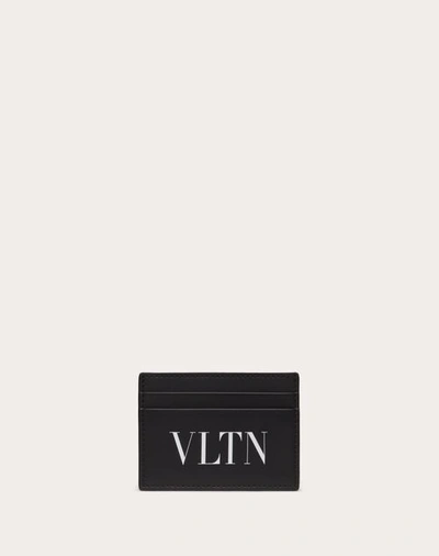 Valentino Garavani Vltn Cardholder In Black/white