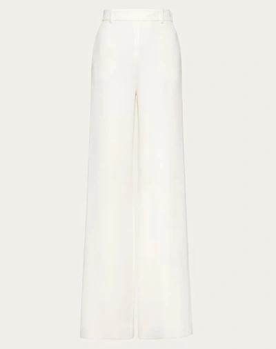 Valentino Cady Couture Trousers Woman Ivory 46