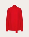 Valentino Georgette Blouse Woman Red 40