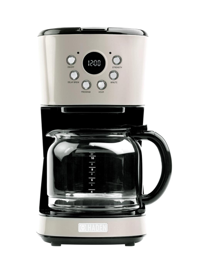 Haden Dorset 12-cup Programmable Coffee Maker In Putty